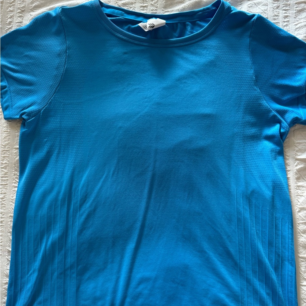 All in Motion Blue Crew Neck Tee